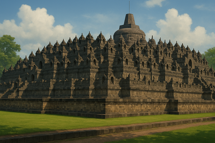 Ilustrasi Candi Borobudur