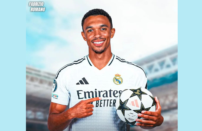 Trent Alexander-Arnold resmi pindah ke Real Madrid.