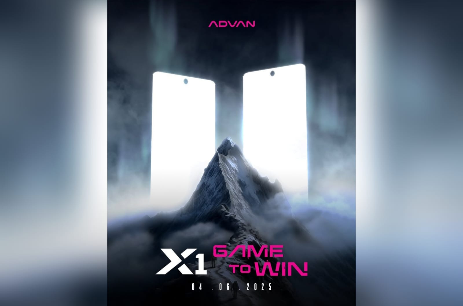 Teaser Advan X1. Sumber: Instagram Advan Indonesia.