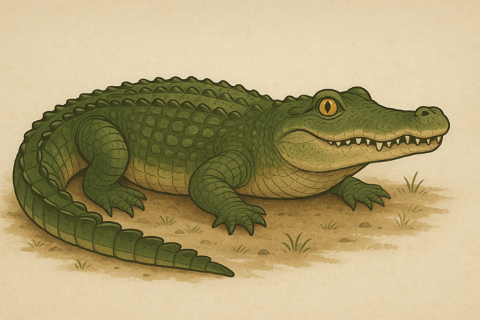Ilustrasi buaya