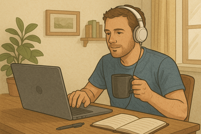 Ilustrasi WFH