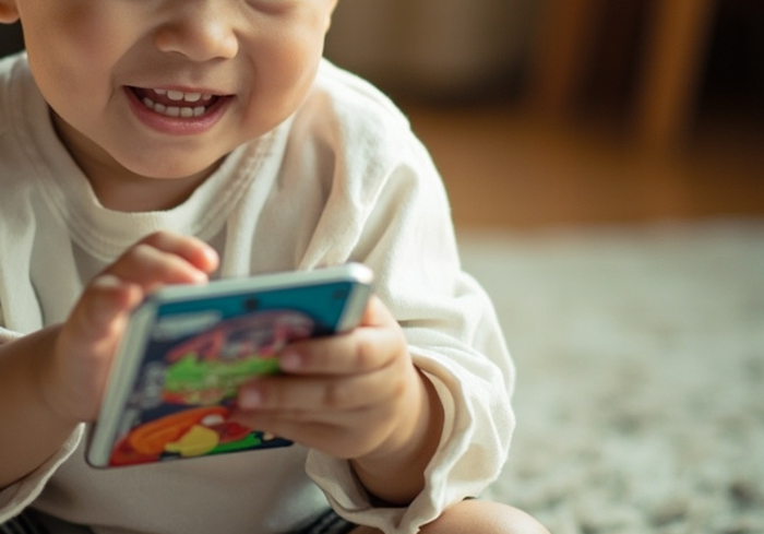Dokter anak mengingatkan bahaya layar ponsel pada balita.