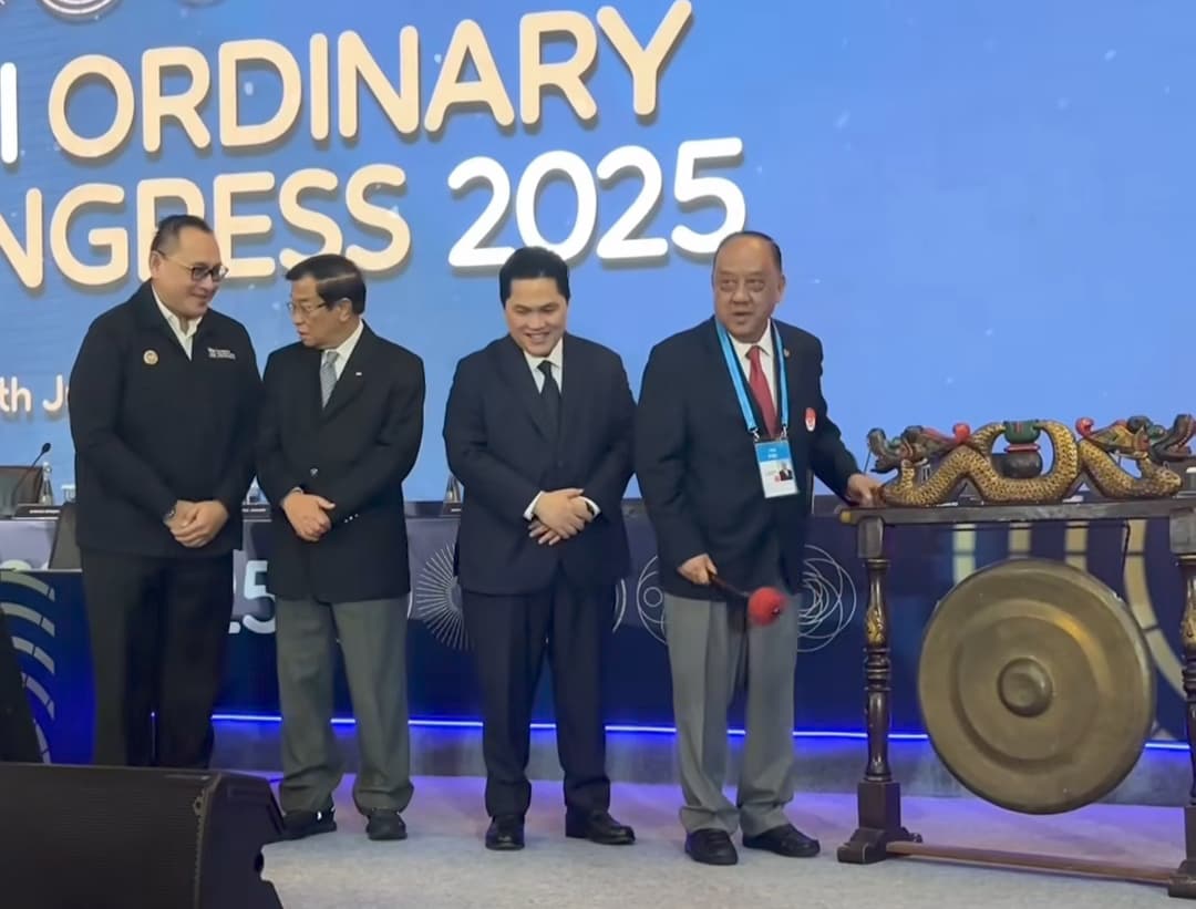 Suasana kongres PSSI.
