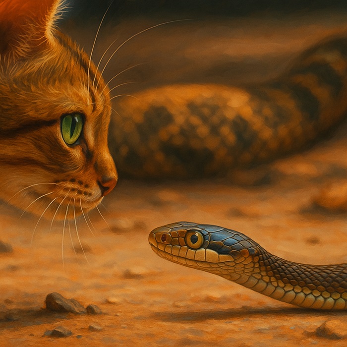 Fakta unik dibalik Ular vs Kucing