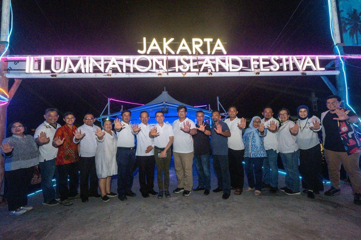 Jakarta Illumination Island Festival 2025 digelar di Pulau Pramuka