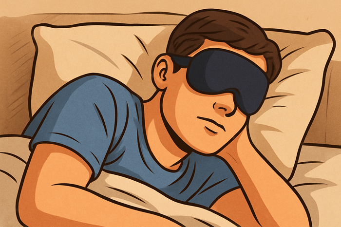 Kegunaan pennutup mata ketika tidur