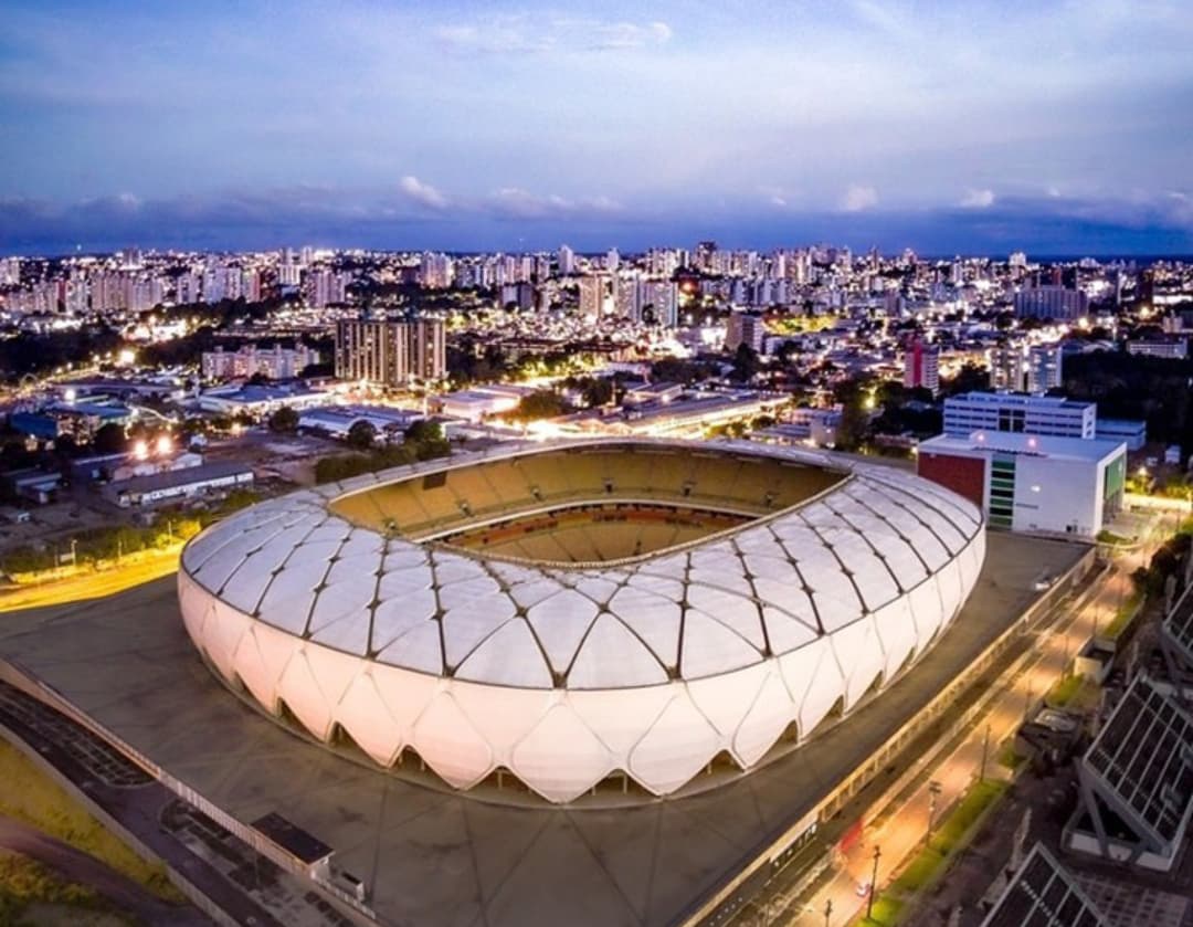 Salah satu bekas venue Piala Dunia 2014 Brasil yang kini lebih sering digunakan untuk acara pernikahan dan ulang tahun.