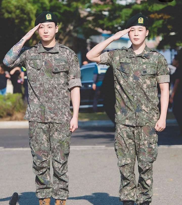 Jimin dan Jungkook resmi selesaikan wajib militer