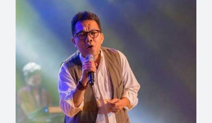 Keenan Nasution yang masih berpolemik dengan Vidi Aldiano seputar lagu Nuansa Bening.