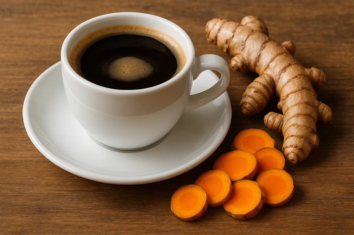 Kopi kunyit, tren minuman sehat baru dengan banyak manfaatnya untuk tubuh.