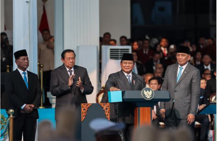 SBY akui diminta beri pidato oleh Prabowo secara mendadak di Unhan.