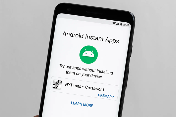 Fitur Android Instant Apps akan dimatikan Google. Meski canggih, fitur ini gagal menarik minat pengembang karena rumit dan jarang digunakan.