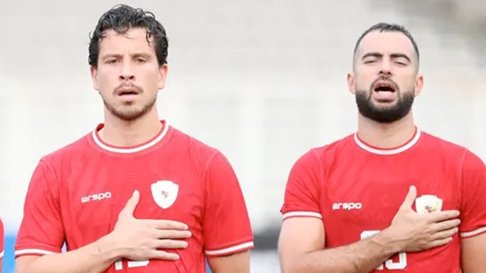 Thom Haye dan Jordi Amat, dua pemain Timnas Indonesia yang diincar Persija Jakarta.
