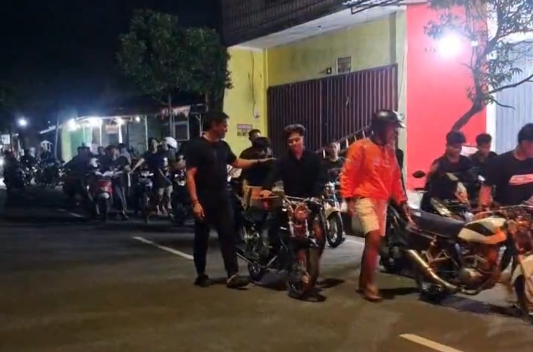 Aksi balap liar di Tuban kembali ditertibkan oleh kepolisian dan mengamankan 35 sepeda motor.