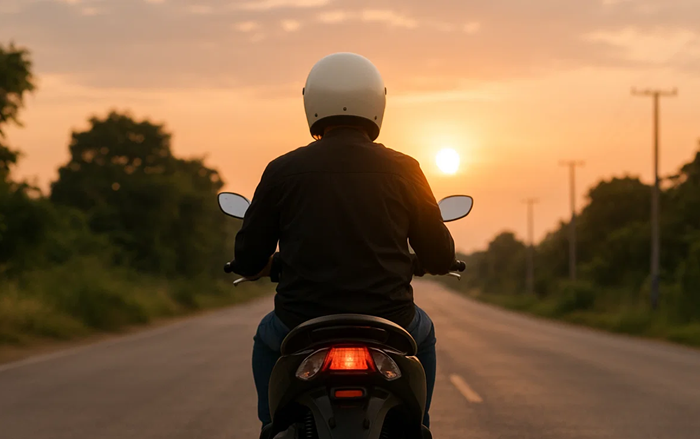 Pernah dapat ide brilian saat motoran? Jason Ranti percaya bahwa perjalanan di atas motor bisa memicu kreativitas luar biasa. Simak alasannya!