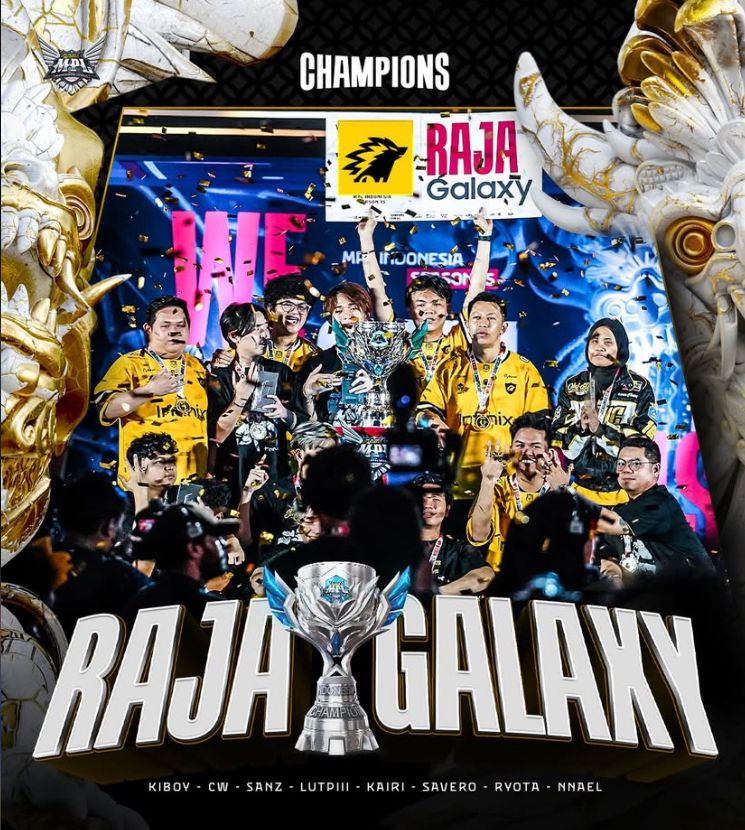 ONIC Esports keluar sebagai juara MPL ID Season 15.