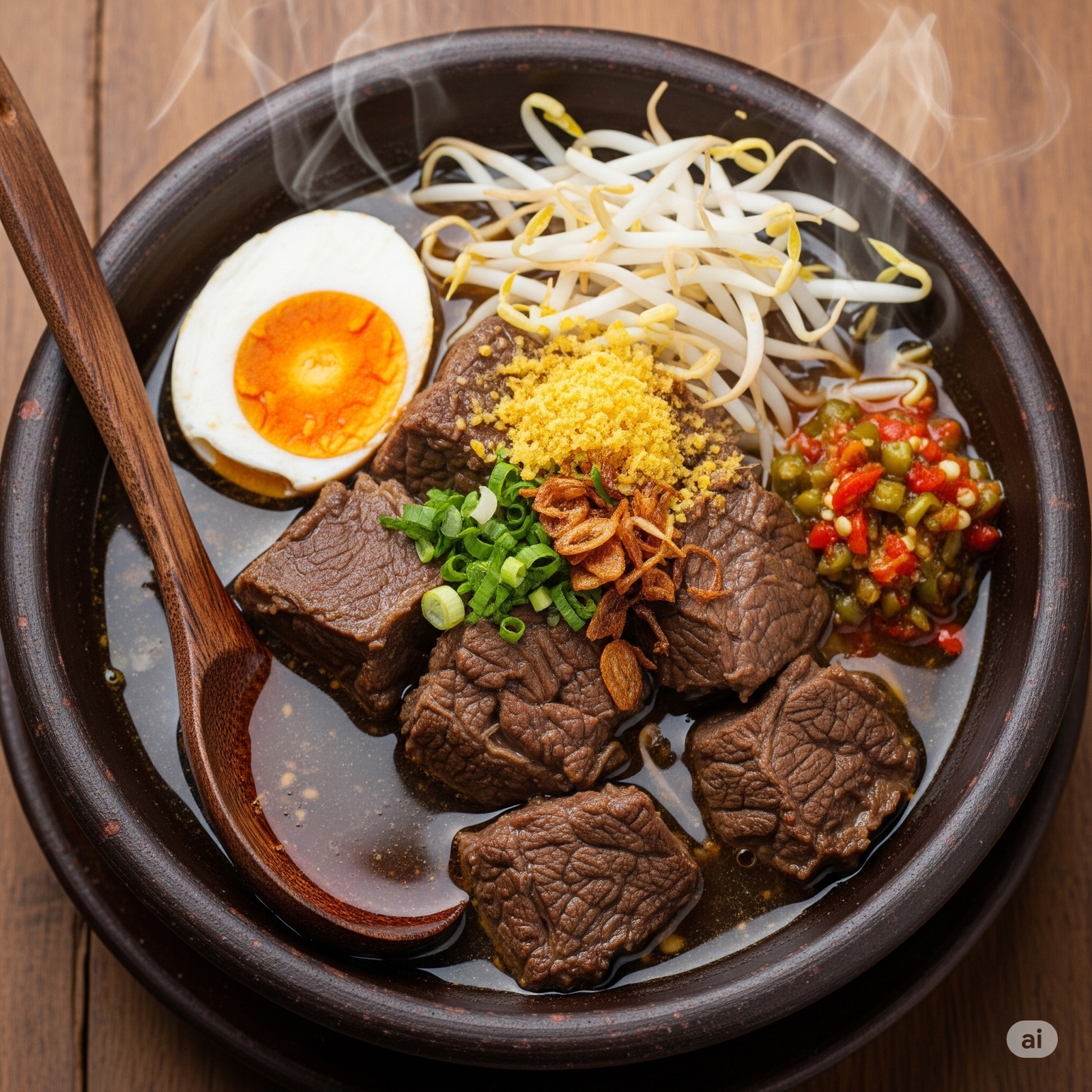Rawon hidangan primadona kala kondangan