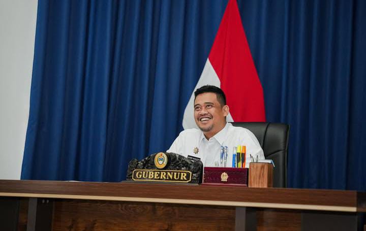 Gubernur Sumatera Utara Bobby Nasution.