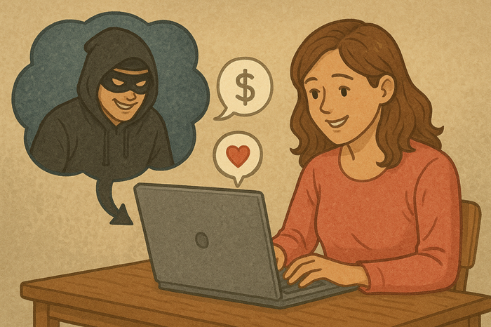 Ilustrasi ASN alami kerugian besar karena penipuan asmara di TikTok