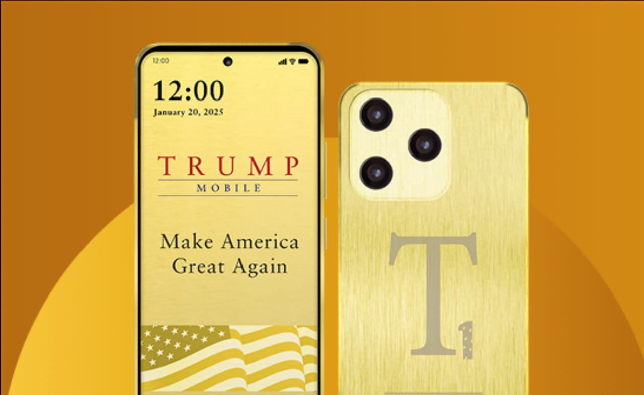Poster promosi Trump Mobile T1.
