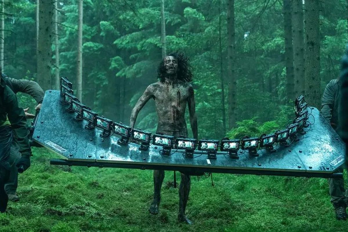 Salah satu adegan film 28 Years Later yang direkam dengan iphone 15 pro max