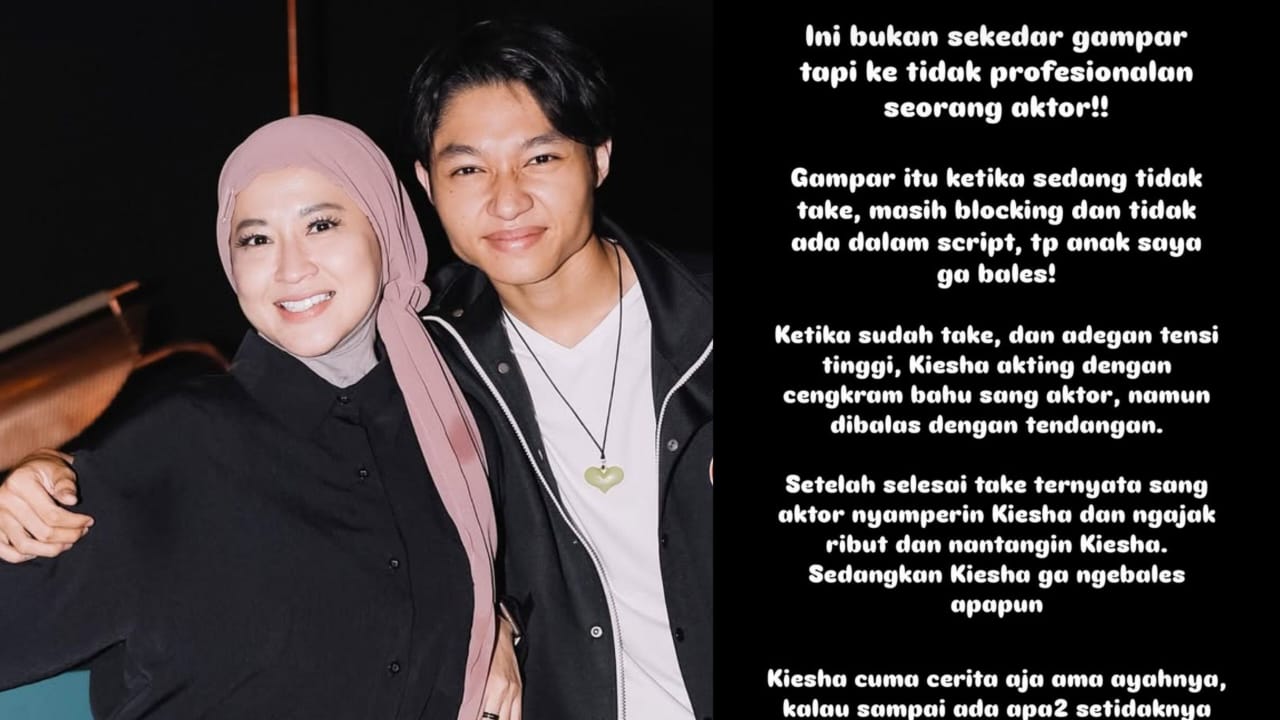 Okie Agustina beberkan kronologi Keisha Alvaro yang digampar Dimas Anggara