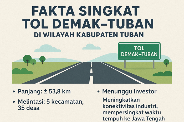 Meski sudah beberapa kali uji publik, proyek Tol Tuban&ndash;Demak masih belum dimulai.