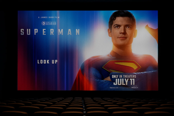 Poster film Superman 2025