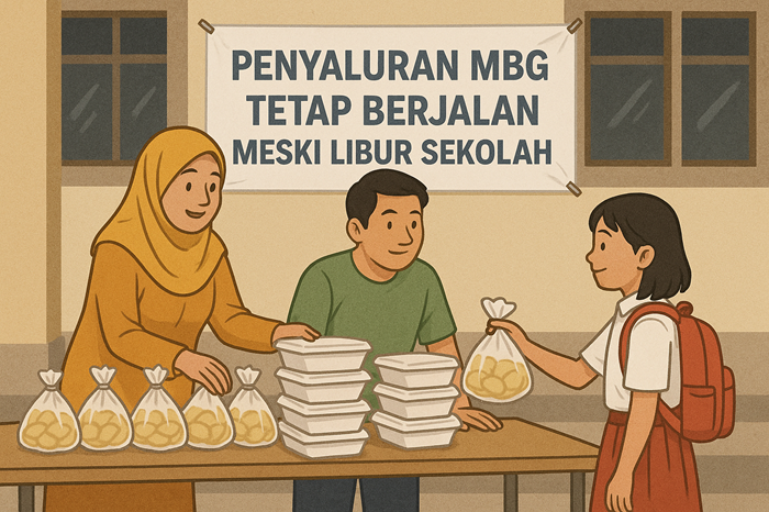 5,5 Juta Anak Dapat Makan Bergizi Gratis Saat Libur Sekolah
