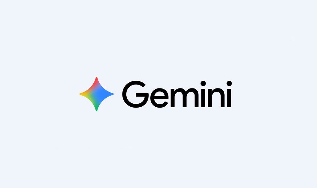 Logo baru Gemini dengan menghadirkan warna pelangi.
