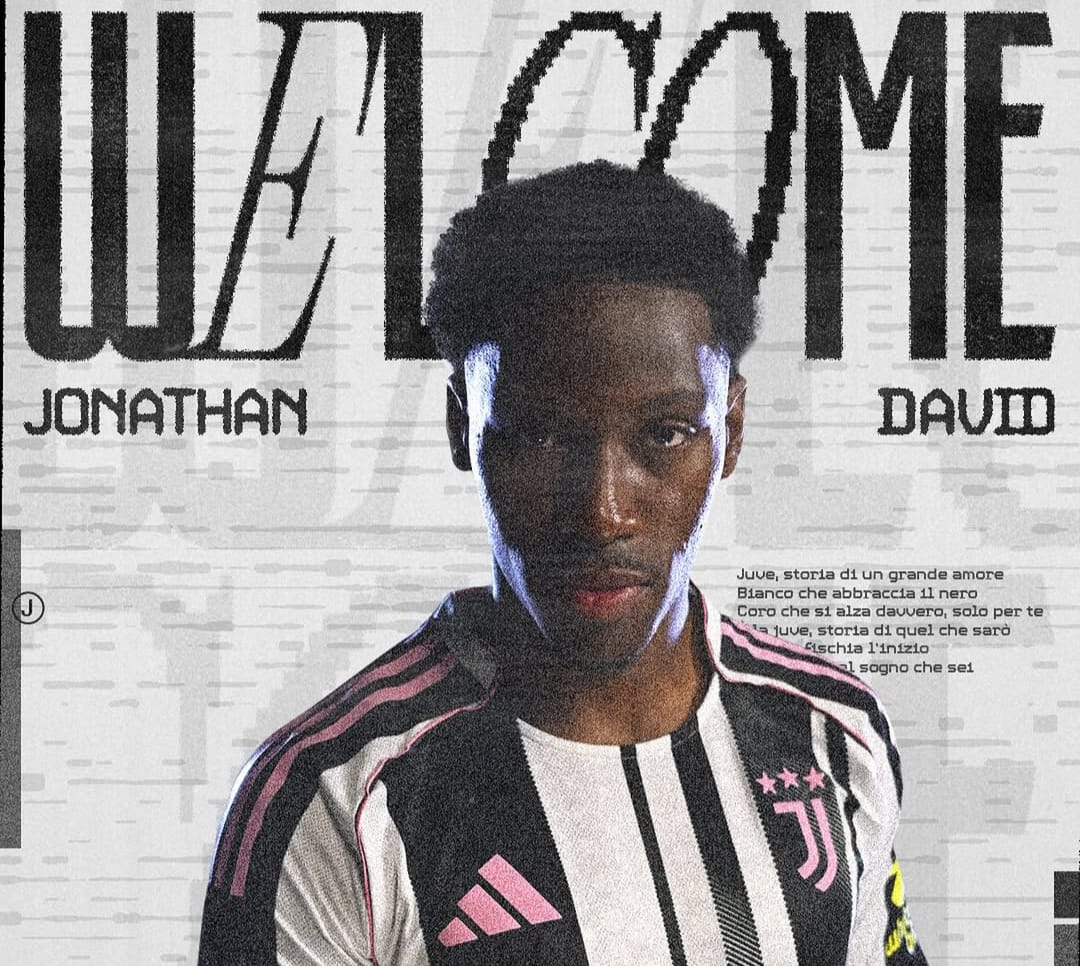Penyerang asal Kanada, Jonathan David, resmi diperkenalkan sebagai pemain baru Juventus musim ini.