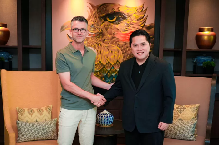 Ketua PSSI, Erick Thohir tunjuk Frank van Kempen jadi pelatih kepala Timnas U 20