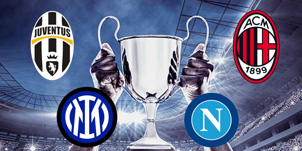 Klub Peraih Scudetto Terbanyak Serie A.