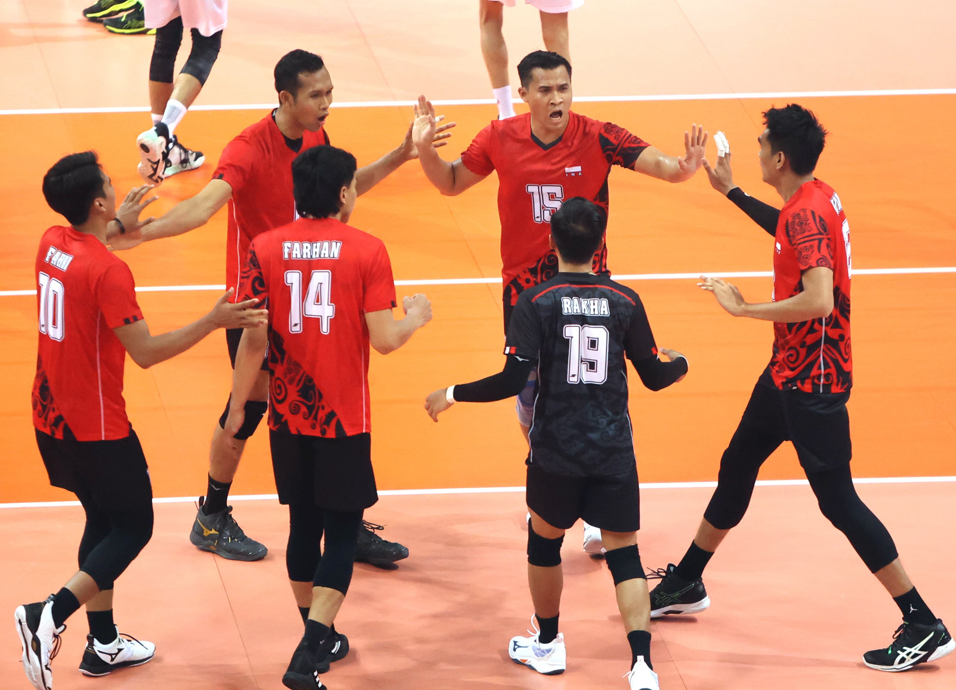 Para Pemain Volly Timnas Indonesia.