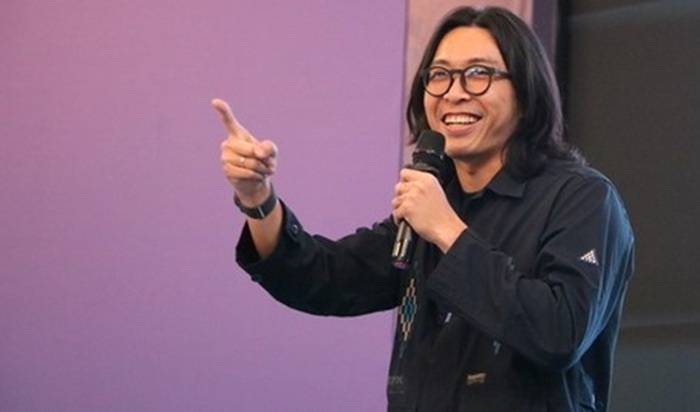 Dokter Tirta saat memberikan kuliah tamu. 