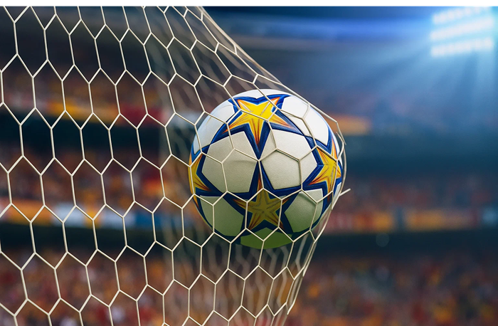 Ilustrasi cetak gol.