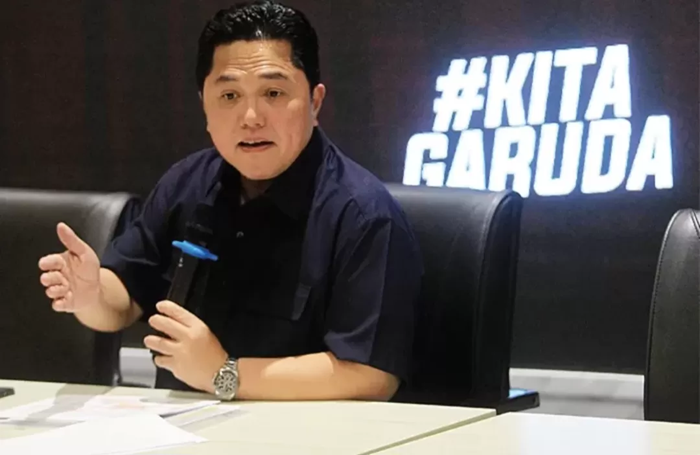 Ketua Umum PSSI Erick Thohir menggagas program dana pensiun untuk pemain sepak bola profesional.