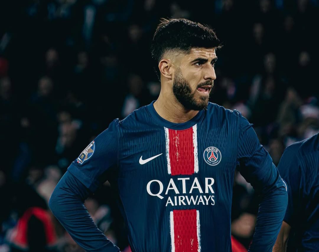 Pemain PSG, Marco Asensio, sepakat untuk melanjutkan karir di klub asal Turki, Fenerbahce.