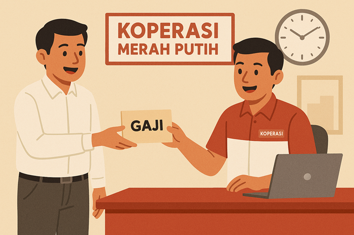Gaji Pengurus Koperasi Merah Putih Tak Tetap