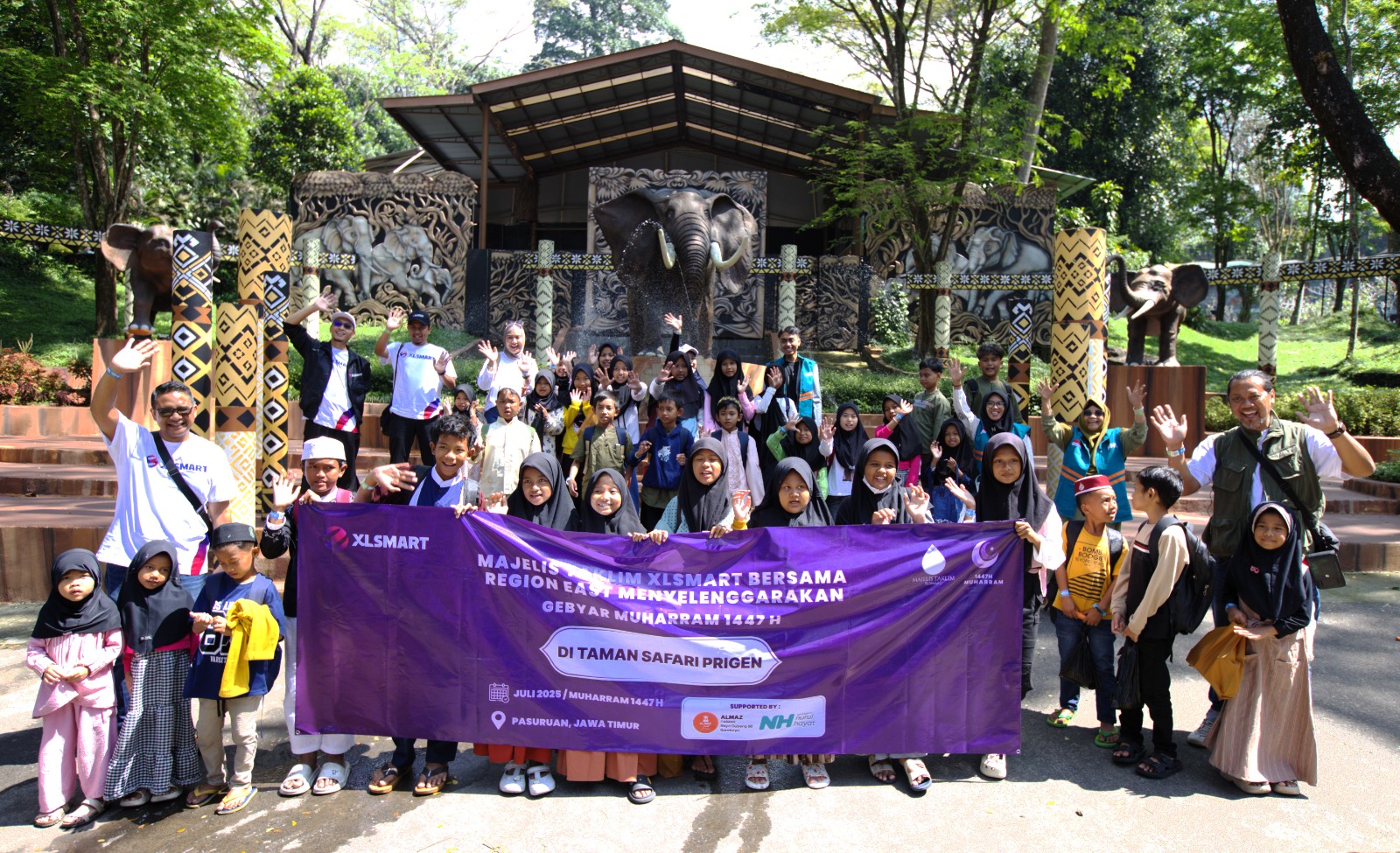 XLSMART Salurkan Santunan di Jawa Timur dan Sulawesi Selatan