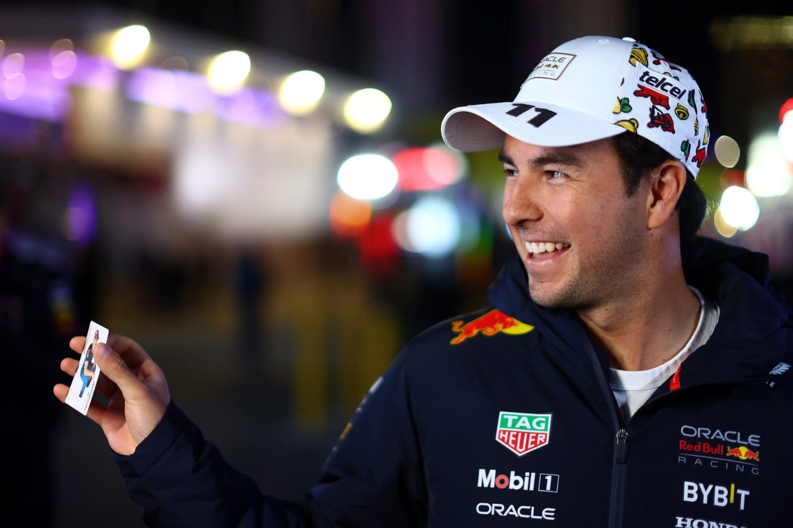 Foto Sergio Perez Saat masih aktif membalap untuk Red Bull.