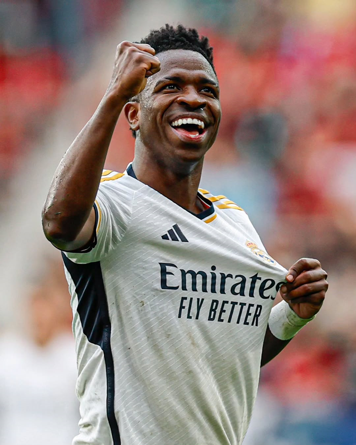 Vinicius Ditawar &euro;350 Juta oleh Klub Arab, Gaji Rp 3,7 T per Tahun
