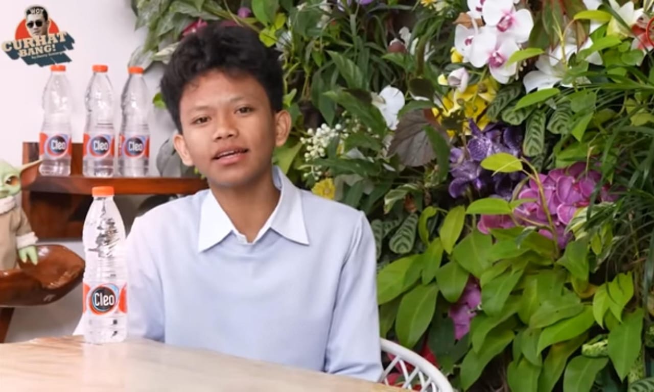 Farel Prayoga dalam podcast bersama Denny Sumargo.