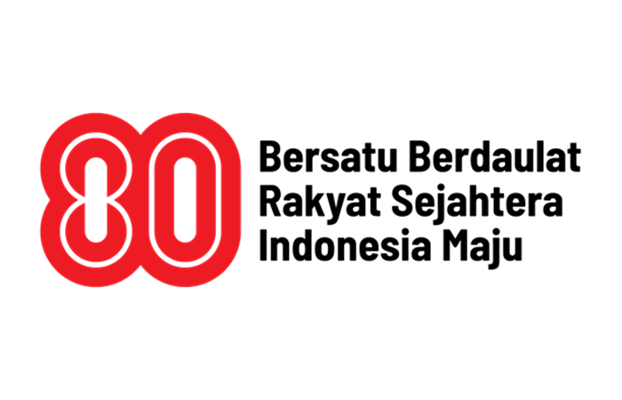 Logo HUT ke-80 RI bisa digunakan oleh instansi, sekolah, UMKM, dan individu.