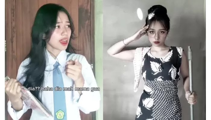 Salah sati konten kreator ikut membuat tren Mama Muda yang viral di TikTok.