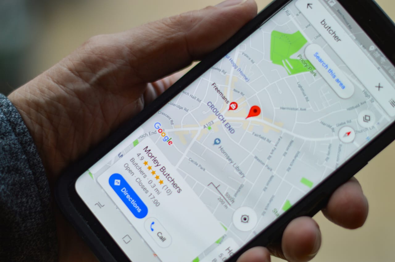 Ilustrasi Google Maps