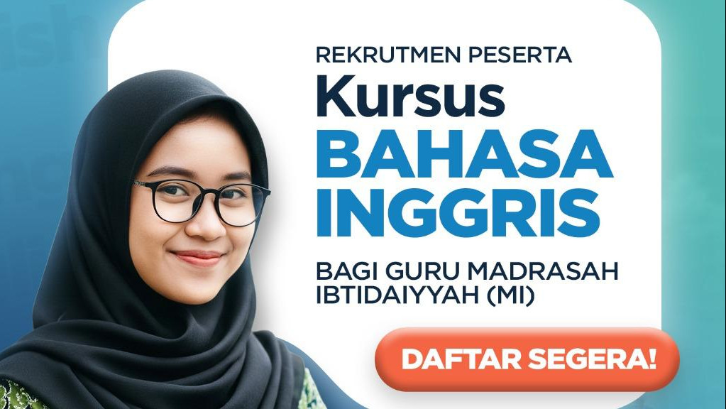 Kemenag Siapkan Beasiswa Kursus Bahasa Inggris Bersama TESOL & Kedubes AS