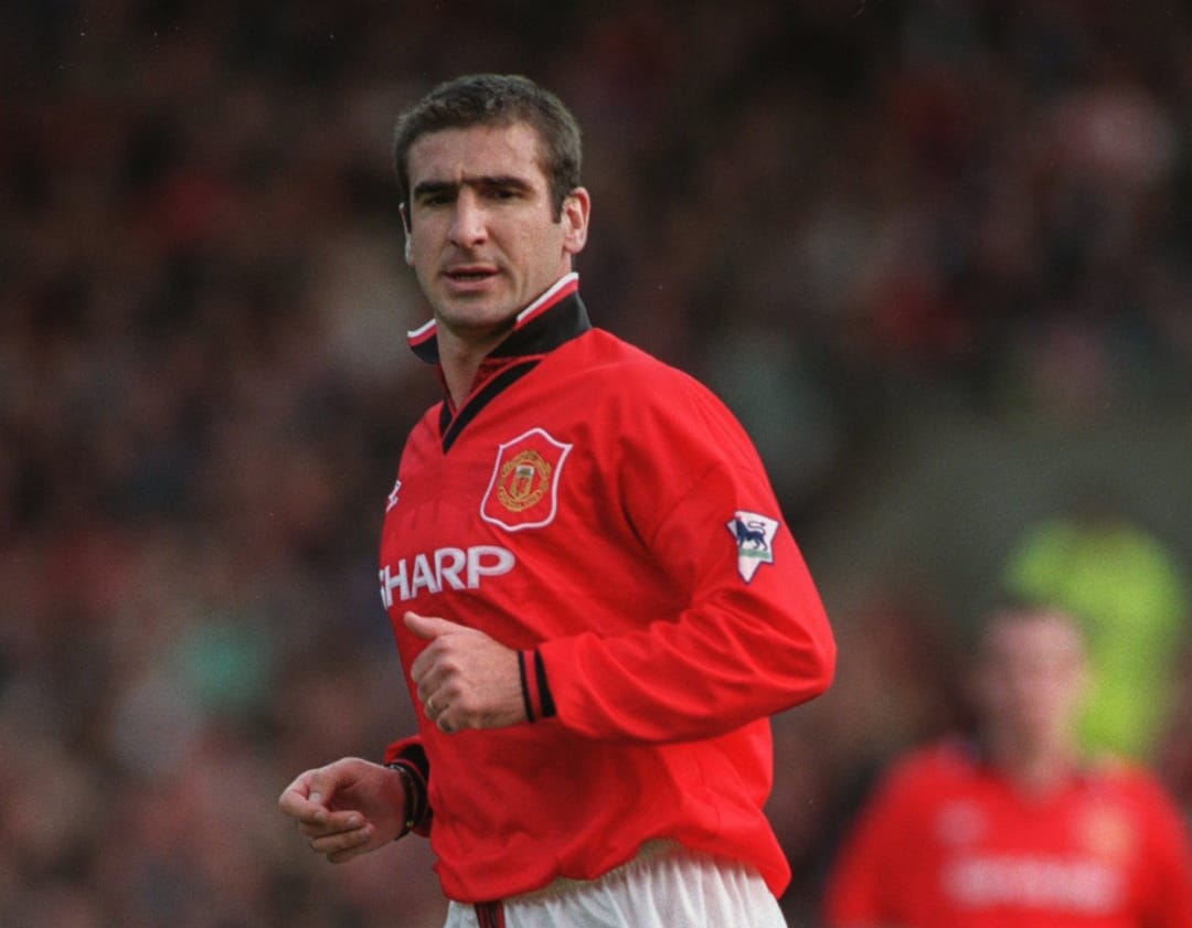 Eric Cantona saat masa prime bersama Manchester United.
