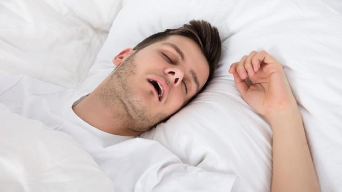 Ilustrasi tidur mendengkur