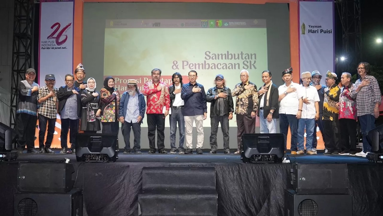 Usulan sejak 2012 kini terwujud: 26 Juli resmi jadi Hari Puisi Indonesia, menghormati Chairil Anwar dan dunia sastra.